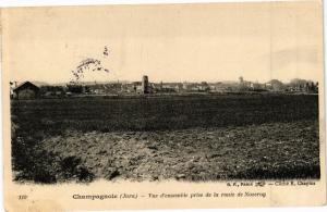 CPA CHAMPAGNOLE - Vue d'ensemble prise de la route de Nozeroy (212408)