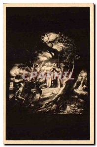 Old Postcard Dreux Chapelle Saint Louis Stained Glass of the Manufacture de S...