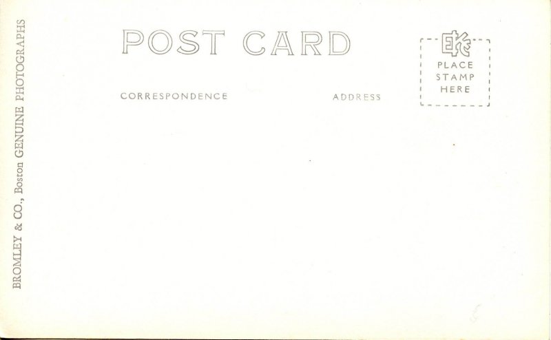 NH - Franconia Notch. Old Man of the Mountain    RPPC