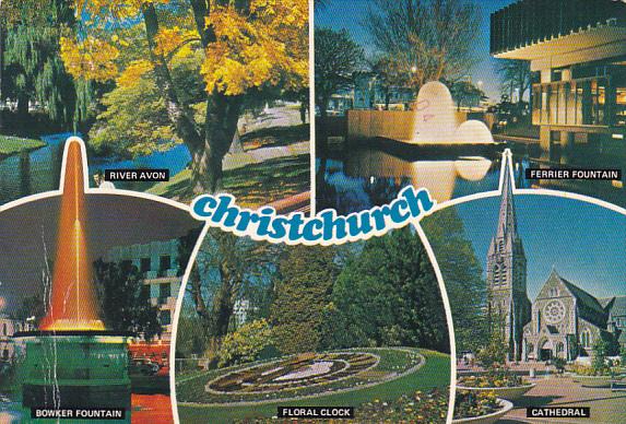 New Zealand Christchurch Multi View