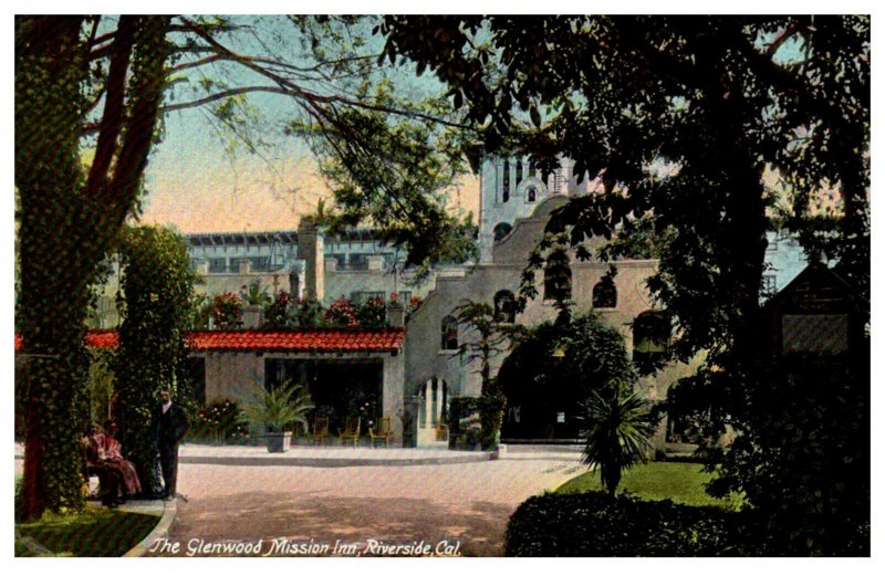 California Riverside Glenwood Mission Inn ,  1st of the Chromes  1910