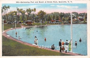 Swimming Pool & Beach, Erwin Park - Boonville, New York