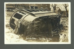 Dayton OHIO RP 1913 TROLLEY RUINS Disaster STREETCAR Street Car FLOOD Flooding