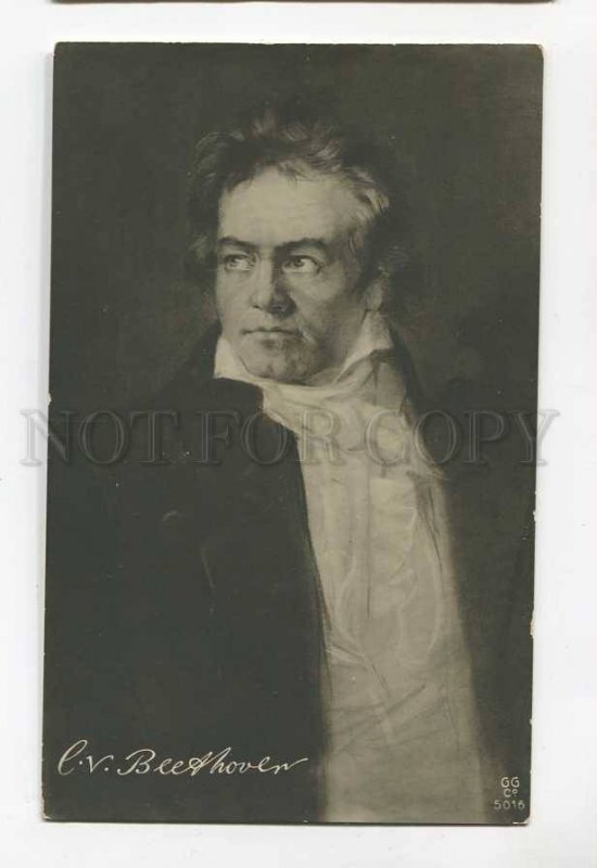 3046622 Portrait BEETHOVEN German COMPOSER vintage PC