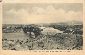 1920s 1920s Oatman Arizona Topoc Santa Fe Bridge Colorado Postcard 25-11287
