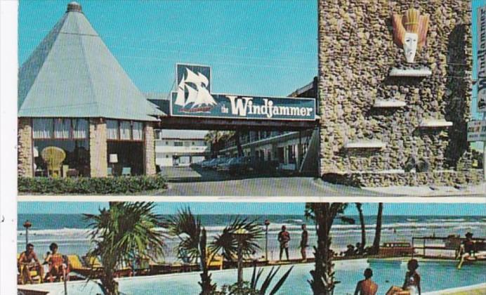 Florida Daytona The Windjammer Beach Motel 1971