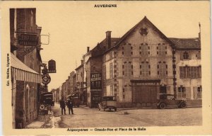 CPA AIGUEPERSE Grande-Rue et Place de la Halle (1254995)