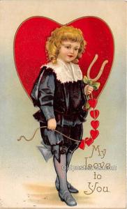 Valentines, Ellen H Clapsaddle, Series 955 Postal Used Unknown 