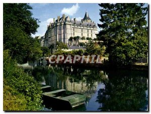 Modern Postcard Chateaudun Eure et Loire Chateau XV century XVi and Loir