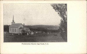 Cape North Nova Scotia Presbyterian Church c1910 Vintage Postcard