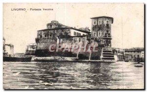 Old Postcard Livorno Fortezza Veccnia