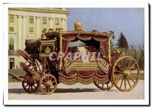 Postcard Modern Vienna Kunsthistorisches Museum Schonbrunn Wagenburg in Roter...