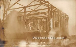 Fire June 13, 1913 - Liberty, New York NY  