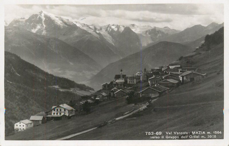 Mountaineering Italy Val Venosta Mazia verso il Gruppo dell` Ortlel 1935