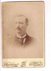 Vintage Portrait Man in Formal Wear, J H Hopkins, St Thomas Ontario