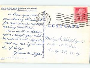 Pre-1980 GOLF COURSE Pinehurst North Carolina NC ho6767