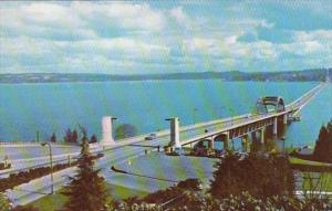 Washington Seattle Lake Washington Floating Bridge