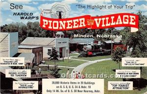 Harold Warp's Pioneer Village Minden, Nebraska, NE, USA Unused 