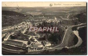 Old Postcard Bouillon Panorama Taken From Belvedere
