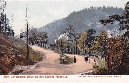 New Government Drive On Hot Springs Mountain Akansas