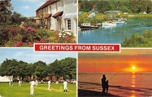 uk7596 greetings from sussex uk