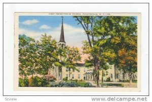 First Presbyterian Church, Fayetteville, North Carolina, PU-30-40s