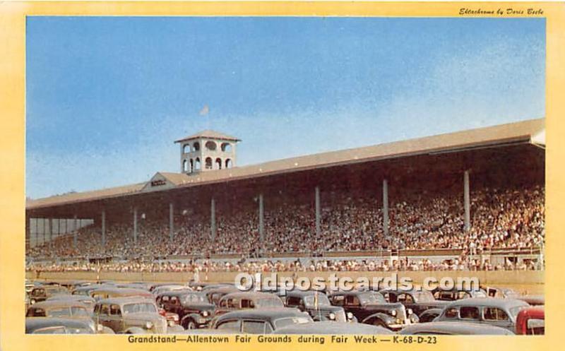 Granstand, Allentown Fair Grounds during Fair Week Unused 