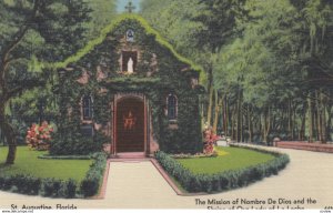 ST. AUGUSTINE, Florida, 30-40s; Mission of Nombre De Dios & the Shrine of Our...