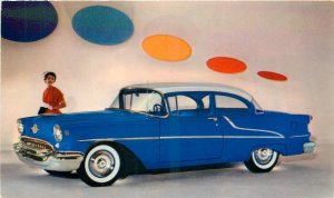 1950s  Rochelle Illinois Wendling Auto Advertising Oldsmobile Postcard 26-67