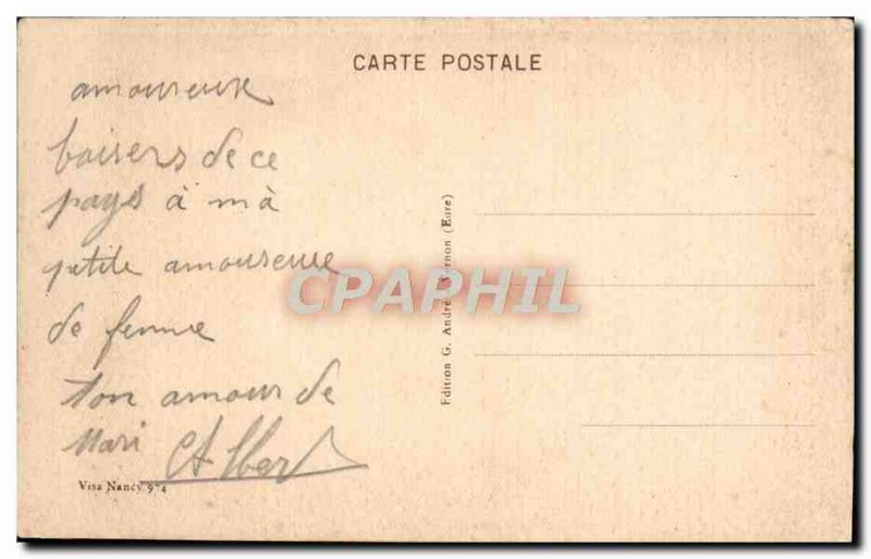 Old Postcard Fontenay en Vexin Vue Generale