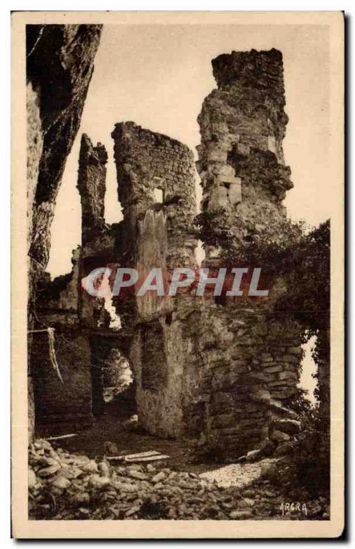 Cabrerets - Ruins of the Castle of the Devil - Old Postcard
