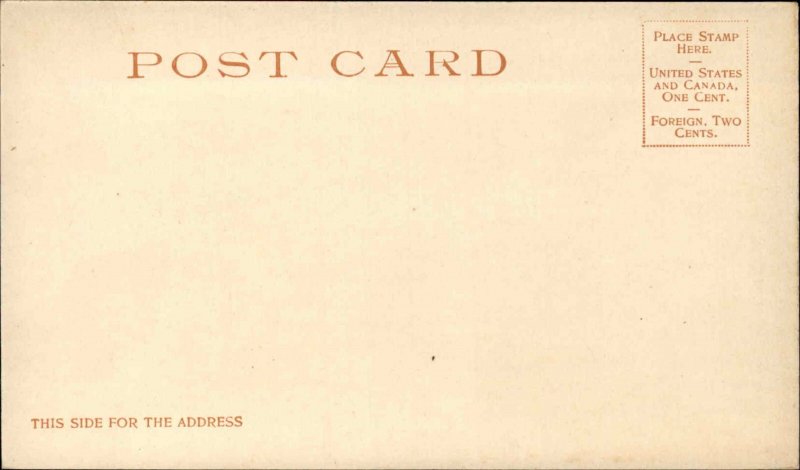 Punch Bowl WY Wyoming Yellowstone National Park c1900-20s Vintage Postcard