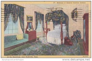 Tennessee Nashville Bedroom Of General Andrew Jackson At the Hermitage 1948