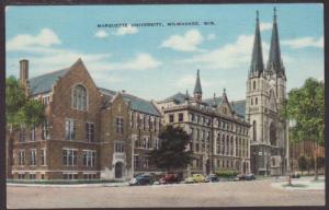 Marquette University,Milwaukee,WI Postcard 
