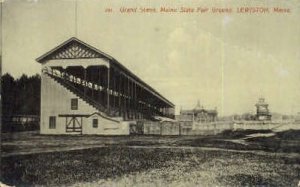 Grand Stand, Maine State Fair Ground in Lewiston, Maine