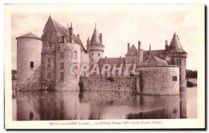 Postcard Old Sully sur Loire Chateau Feodal