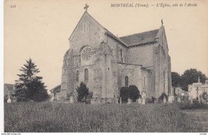 MONTREAL (Yonne), France, 1900-1910's; L'eglise, cote de l'abside