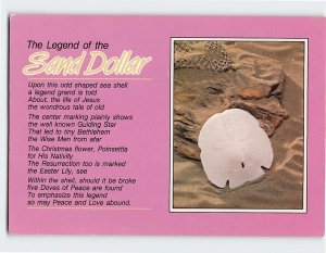 Postcard The Legend of the Sand Dollar, The Bahamas