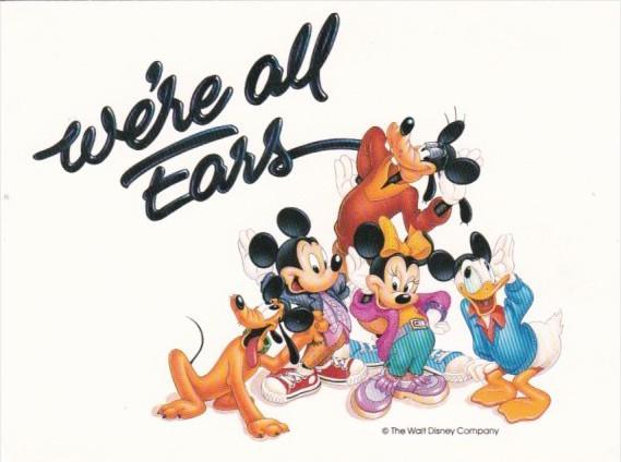 We're All Ears The Walt Disney Company