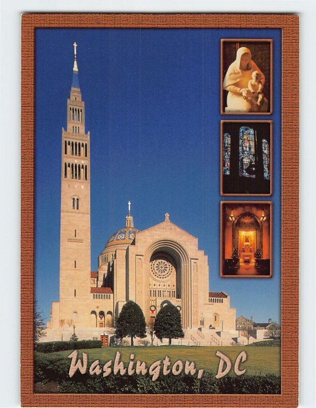Postcard National Shrine Of Immaculate Conception, Washington, D. C.