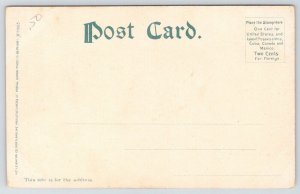 Boston Massachusetts~Hotel Touraine~Windows Open~Curtains Blow~c1905 Postcard