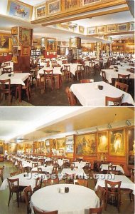 Interior Views, Haussner's Restaurant in Baltimore, Maryland