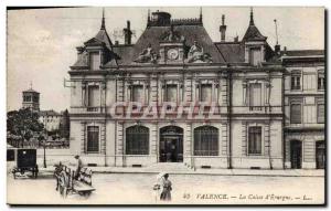 Old Postcard Bank Caisse d & # 39Epargne Valencia