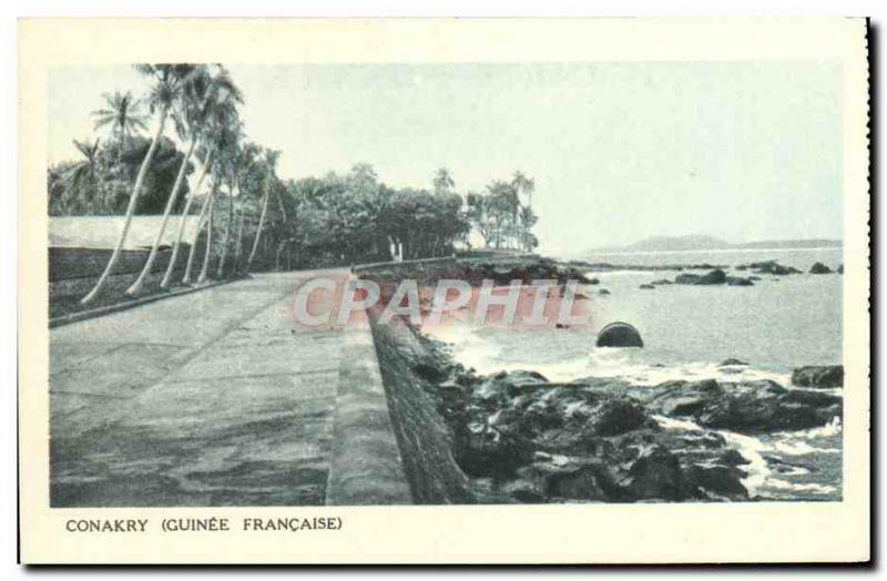 VINTAGE POSTCARD Conakry Guinea