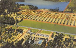 Fort Jackson South Carolina Aerial View Of City Antique Postcard K38448