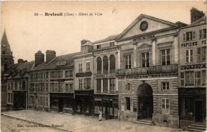 CPA BRETEUIL OISE - Hotel de Ville (423784)