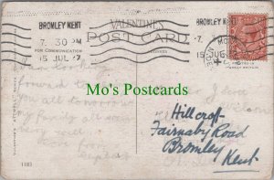 Genealogy Postcard -Scott Wilson, Hillcroft, Fairnaby Road, Bromley, Kent GL1799