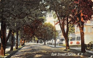 Oak Street in Salem, New Jersey