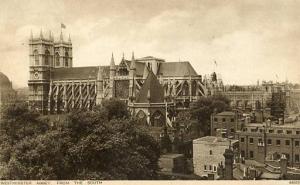 UK - England, Westminster Abbey, From the South