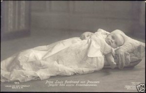 prussia, Prince Louis Ferdinand as Baby (1913) RPPC